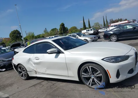 2021 BMW 430I z USA, uszkodzony, nr VIN WBA53AP01MCG22703